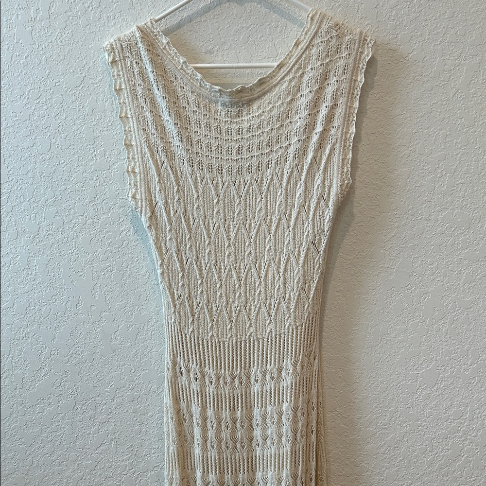 Z Supply MARSELLA CROCHET MIDI DRESS - Picture 7 of 9